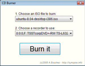 ISO CD Burner