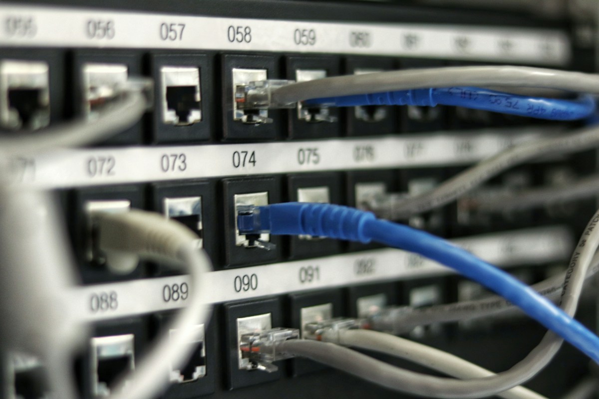 Fibra optica e alta velocidade de download